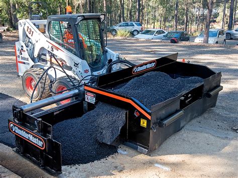 skid steer shoulder paver|shouldermaster paver trailers.